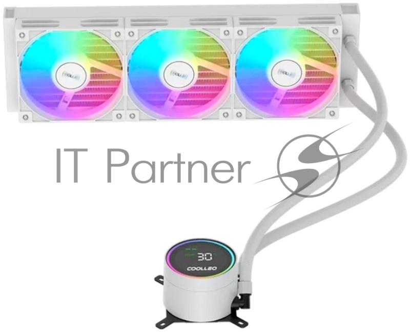 Жидкостная система охлаждения Coolleo ICE Fairy DIG 360 WH (DIG-360-WH)