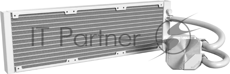 Система водяного охлаждения Montech HyperFlow Silent 360 Soc-AM5/AM4/1200/1700/1851 белый 4-pin 24.8dB Al 360W Ret (HS360WH)