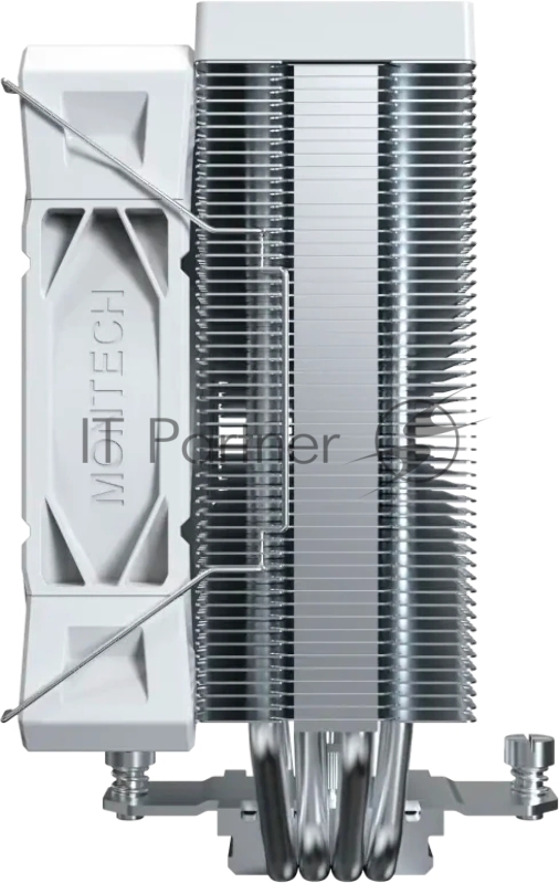 Устройство охлаждения(кулер) Montech NX400 Soc-AM5/AM4/1200/1700/1851 белый 4-pin 34.17dB Al+Cu 220W Ret (NX400WH)