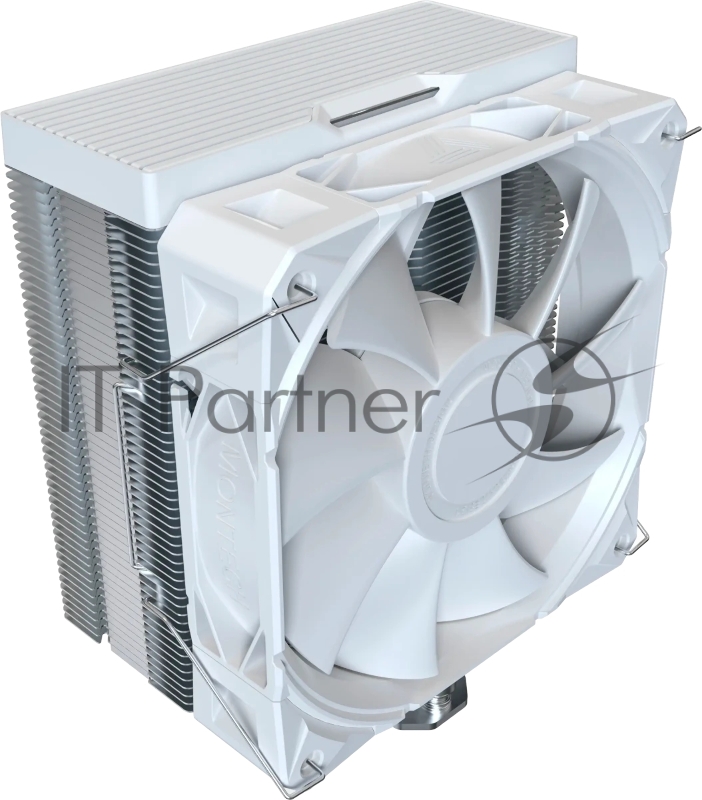 Устройство охлаждения(кулер) Montech NX400 Soc-AM5/AM4/1200/1700/1851 белый 4-pin 34.17dB Al+Cu 220W Ret (NX400WH)