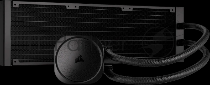 Система жидкостного охлаждения Water Cooling System Corsair NAUTILUS 360 ARGB (360mm, Black, Fans: 3x120mm, 72.8CFM, 36dBA, 1700RPM/ S: 1851, 1700, AM5, AM4)