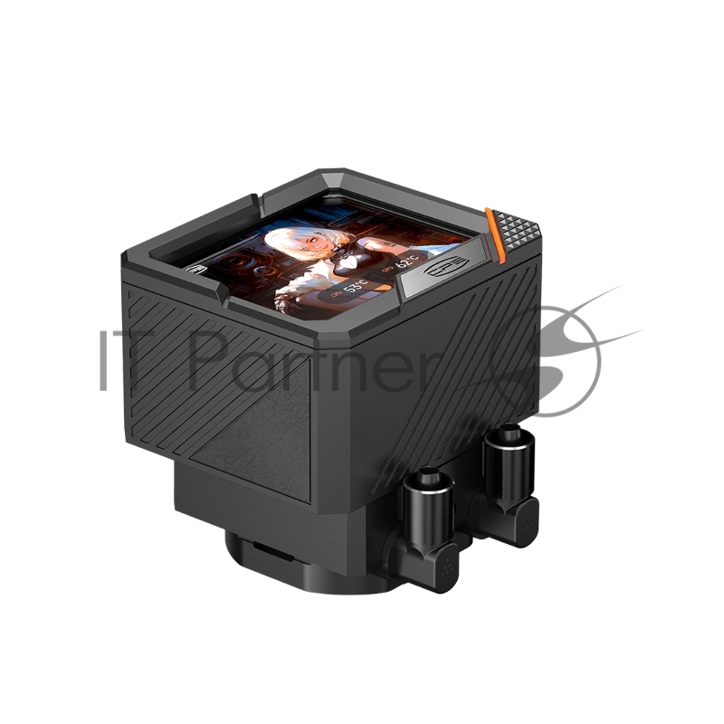 Система жидкостного охлаждения Water Cooling System PCCooler GT360 ARGB Display BK (310W, 360mm, LED temp., Black, ARGB/ Fans: 3x120mm, 99CFM, 41.5dBA, 3000RPM/ Pump height 85mm, 15dBA, 2600RPM, Rad thickness 27mm/ S: 1851, 1700, 1200, 115X, AM5, AM4