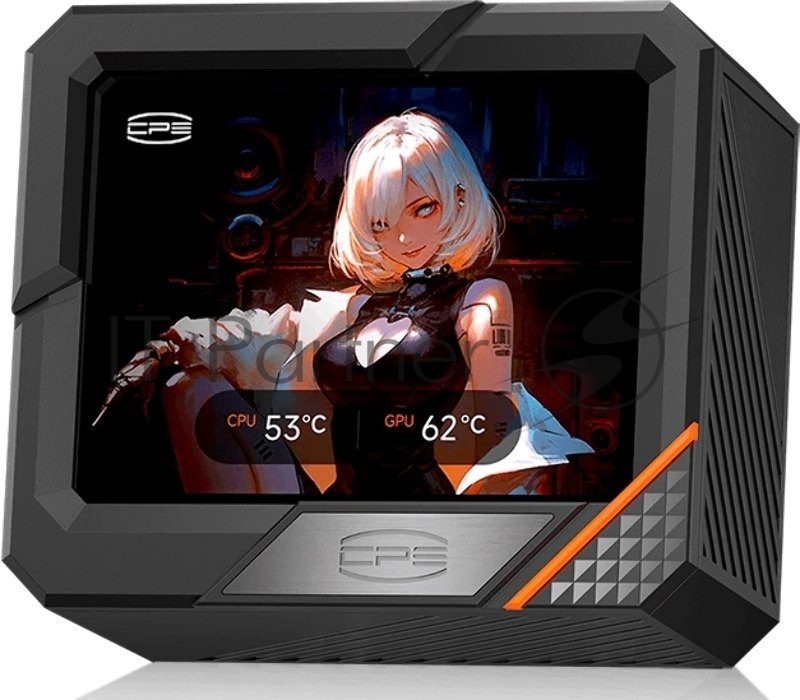 Система жидкостного охлаждения Water Cooling System PCCooler GT360 ARGB Display BK (310W, 360mm, LED temp., Black, ARGB/ Fans: 3x120mm, 99CFM, 41.5dBA, 3000RPM/ Pump height 85mm, 15dBA, 2600RPM, Rad thickness 27mm/ S: 1851, 1700, 1200, 115X, AM5, AM4