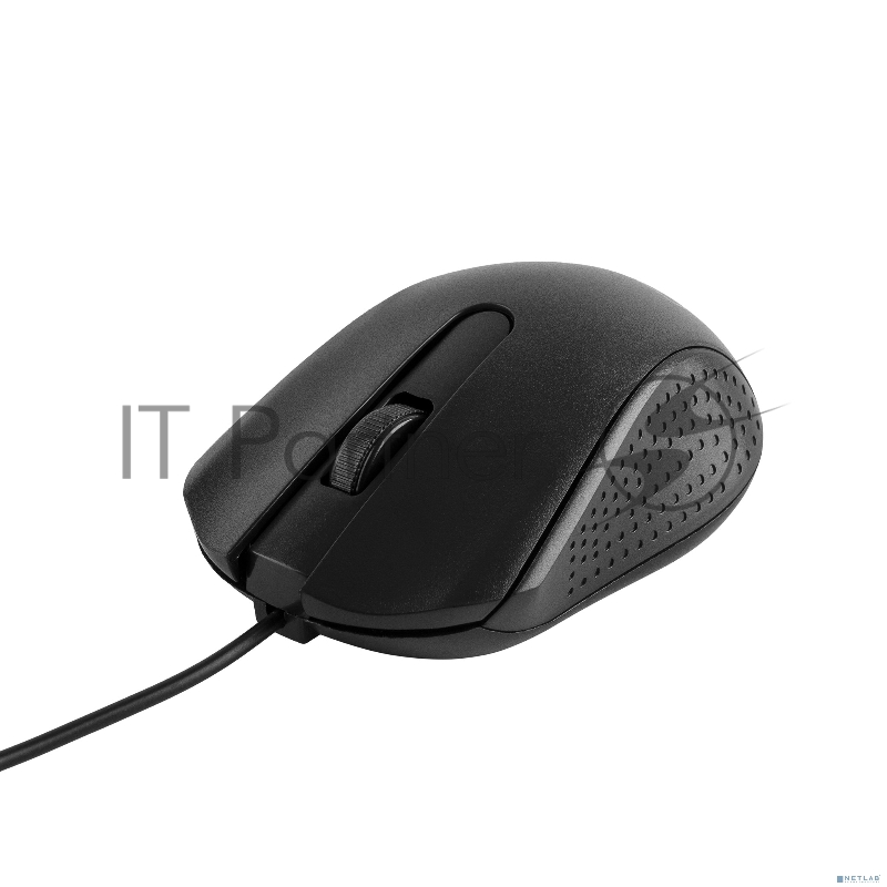 Мышь CBR CM 123 Black USB, Мышь офисн., оптич., 1000dpi, 3 кн., 1,5 м