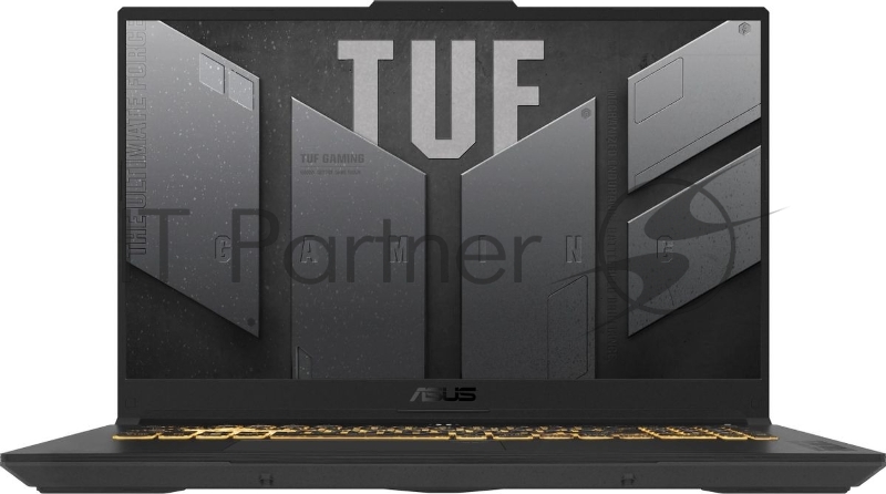 Ноутбук Asus TUF Gaming F17 FX707VJ-HX006 Core 5 210H 16Gb SSD512Gb NVIDIA GeForce RTX 3050 6Gb 17.3 IPS FHD (1920x1080) без ОС grey WiFi BT Cam (90NR0MY5-M00060)