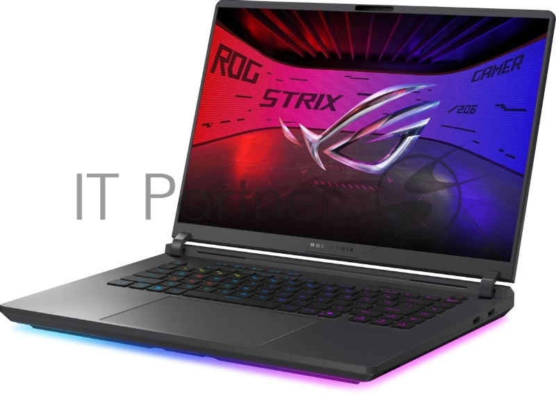 Ноутбук Asus ROG Strix G16 G615LR-S5222 Core Ultra 9 275HX 32Gb SSD1Tb NVIDIA GeForce RTX5070Ti 12Gb 16 IPS WQXGA (2560x1600) без ОС grey WiFi BT Cam (90NR0LR1-M009A0)