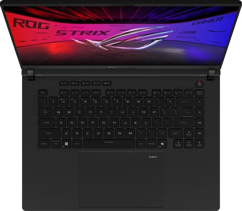 Ноутбук Asus ROG Strix Scar 16 G635LX-RW150 Core Ultra 9 275HX 64Gb SSD1Tb NVIDIA GeForce RTX5090 24Gb 16 IPS WQXGA (2560x1600) без ОС black WiFi BT Cam (90NR0L81-M006R0)