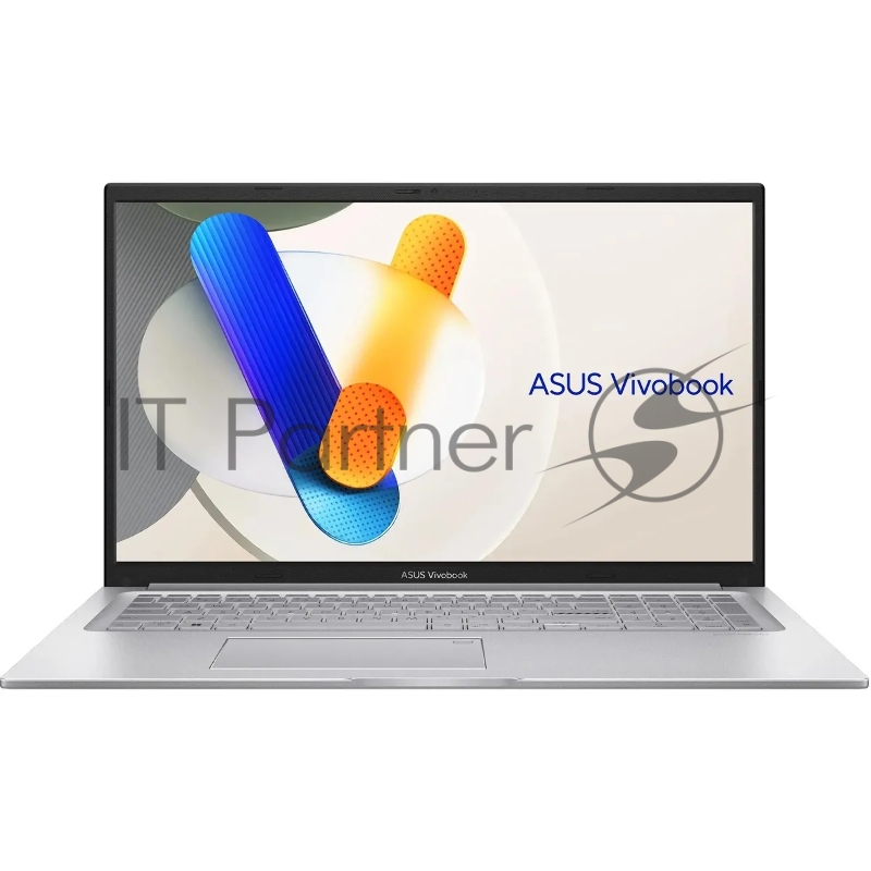 Ноутбук Asus Vivobook 17 X1704VA-AU893 Core i3 1315U 16Gb SSD512Gb Intel UHD Graphics 17.3 IPS FHD (1920x1080) без ОС silver WiFi BT Cam (90NB10V1-M00WW0)