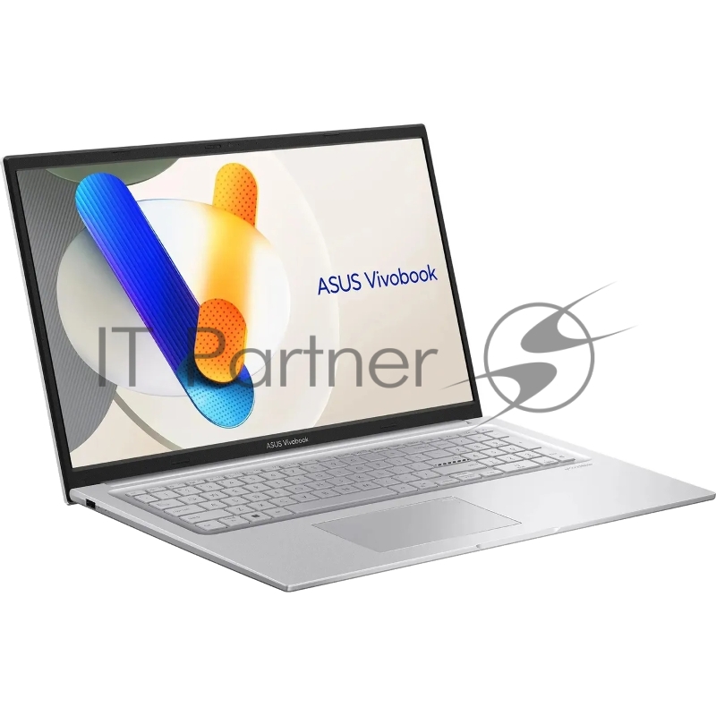 Ноутбук Asus Vivobook 17 X1704VA-AU893 Core i3 1315U 16Gb SSD512Gb Intel UHD Graphics 17.3 IPS FHD (1920x1080) без ОС silver WiFi BT Cam (90NB10V1-M00WW0)