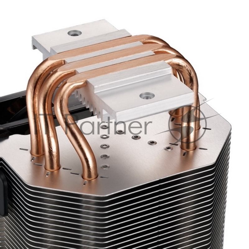 Вентилятор Cooler Master Hyper 103 (RR-H103-22PB-R1) LGA 2011/1366/1156/1155/1150/775/F /AM2 (10шт./кор,TDP 160 Вт, PWM, 3 тепловые трубки) Color Box