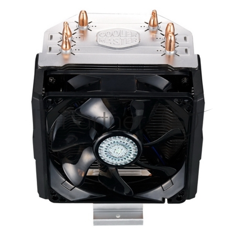 Вентилятор Cooler Master Hyper 103 (RR-H103-22PB-R1) LGA 2011/1366/1156/1155/1150/775/F /AM2 (10шт./кор,TDP 160 Вт, PWM, 3 тепловые трубки) Color Box