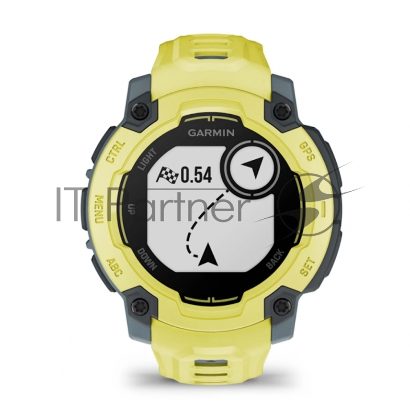 Смарт-часы Garmin Instinct E желтый, желтый ремешок 45мм