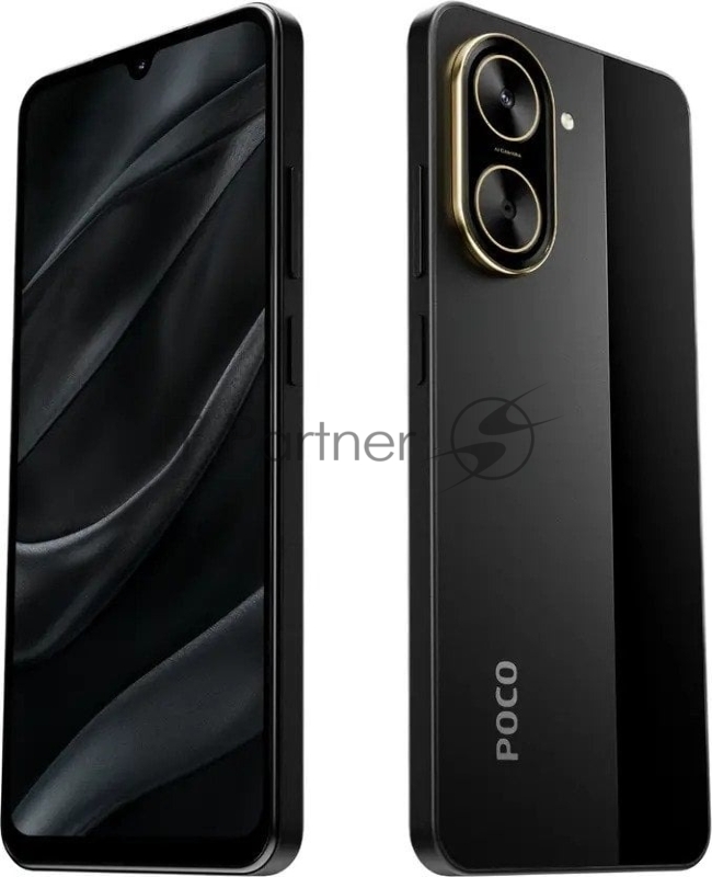 Смартфон POCO C71 RU 3/64Gb черный