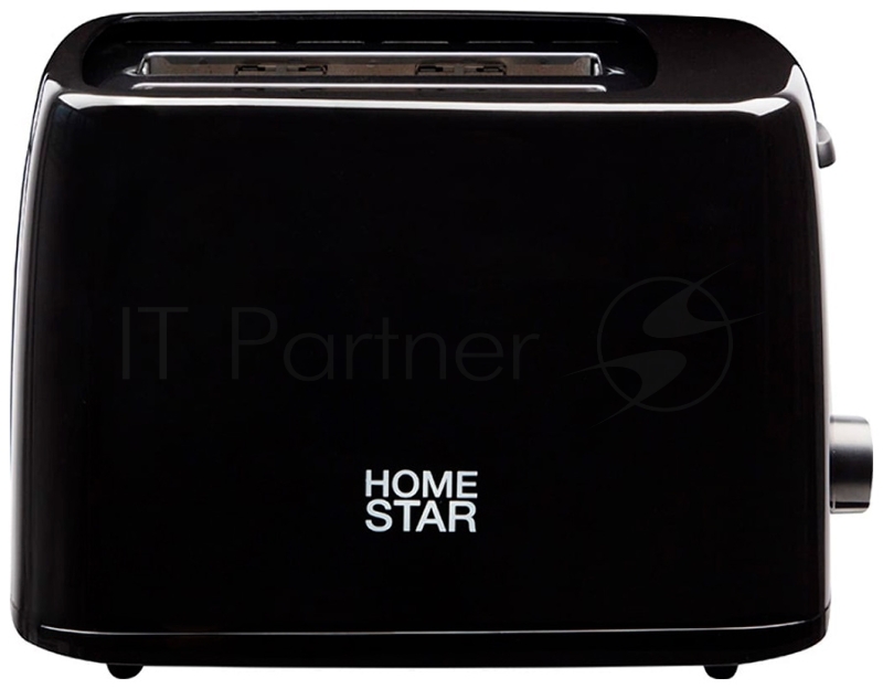 Тостер HOMESTAR HS-1015, цвет: черный (106193)