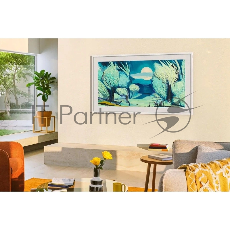 Телевизор QLED Samsung 43 QE43LS03FAUXRU Serif темно-синий 4K Ultra HD 50Hz DVB-T DVB-T2 DVB-C DVB-S2 USB WiFi Smart TV