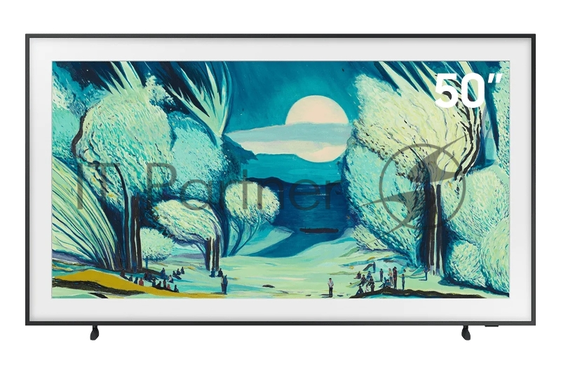 Телевизор QLED Samsung 50 QE50LS03FAUXRU The Frame черный 4K Ultra HD 60Hz DVB-T2 DVB-C DVB-S2 USB WiFi Smart TV