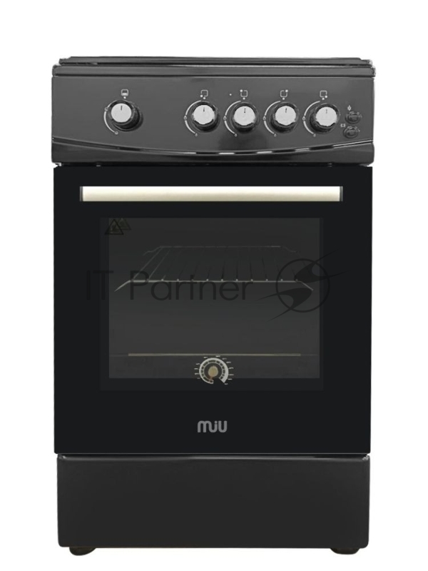 Газовая плита MIU UNO 52S черная