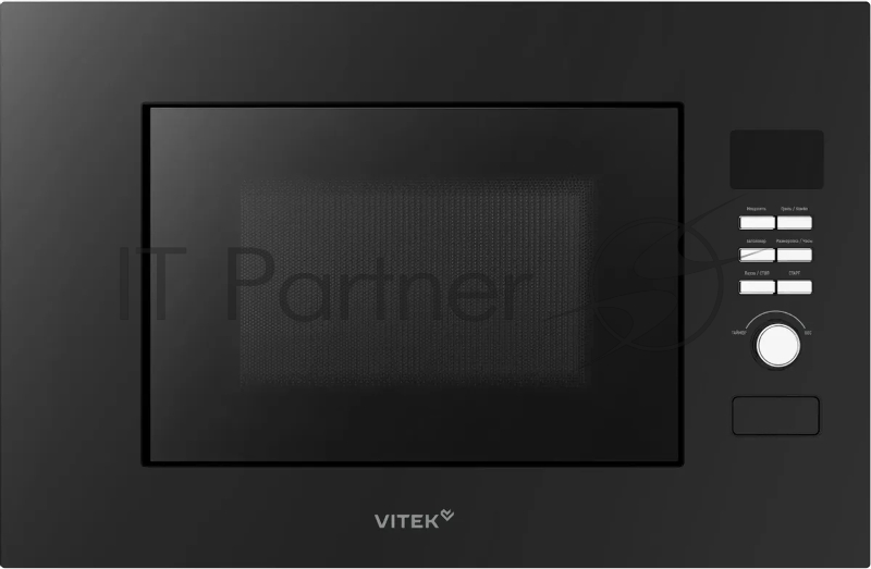 Микроволновая печь Vitek VBMW 2040 BG 20л. 700Вт черный (встраиваемая)