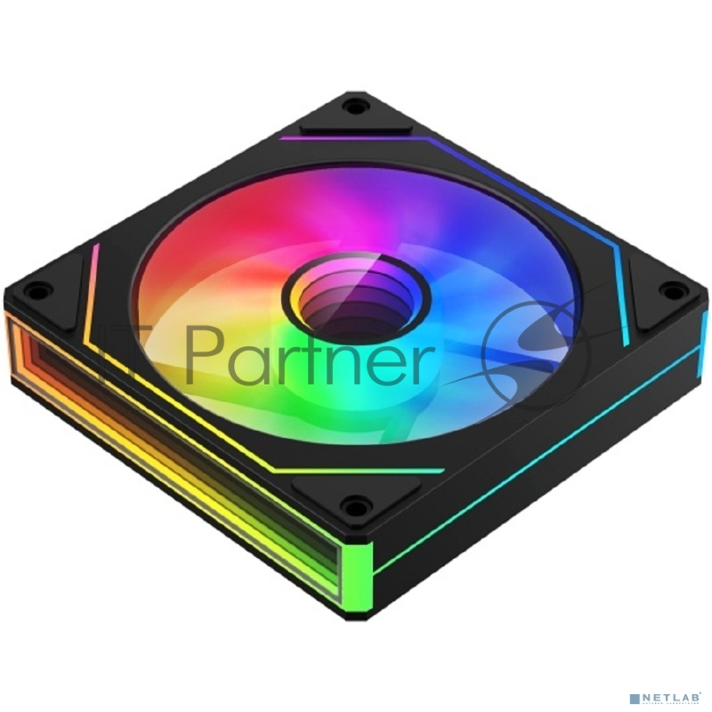 Вентилятор для корпуса Deepcool CG530 FAN BK (PWM, ARGB, черный, 800-1600об/мин, 120мм) Bulk