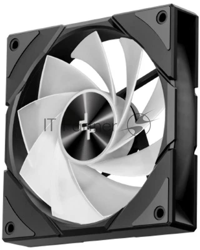 Вентилятор для корпуса Deepcool CG580 FAN BKR REVERSE ( PWM, ARGB, черный, 400-1300об/мин, 120мм) Bulk