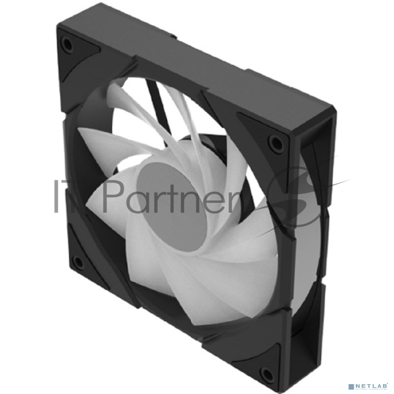 Вентилятор для корпуса Deepcool CG580 FAN BKR REVERSE ( PWM, ARGB, черный, 400-1300об/мин, 120мм) Bulk