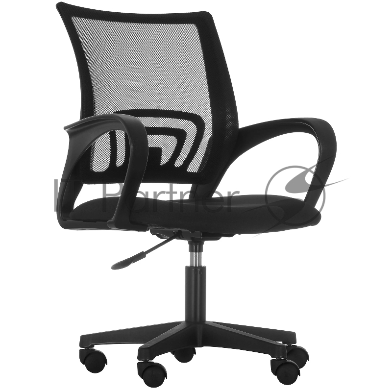 Кресло Domfy CH X-ROOM черный сетка/ткань крестов. пластик