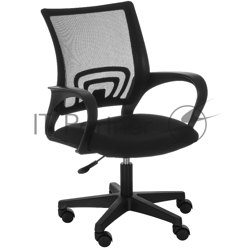 Кресло Domfy CH X-ROOM черный сетка/ткань крестов. пластик