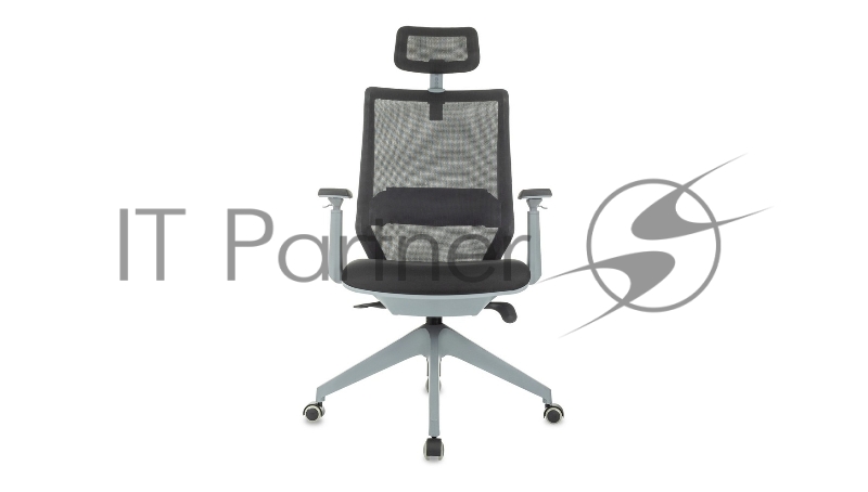 Кресло руководителя Бюрократ MC-G611NL-H черный Elastic-102 с подголов. крестов.4-луч. пластик пластик серый