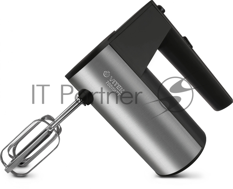 Миксер ручной Vitek Euphoria VT-1488 700Вт стальной/черный