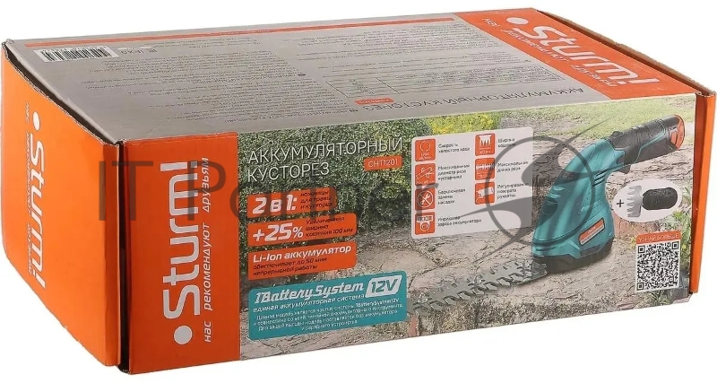 Кусторез/ножницы для травы Sturm! CHT1201аккум.