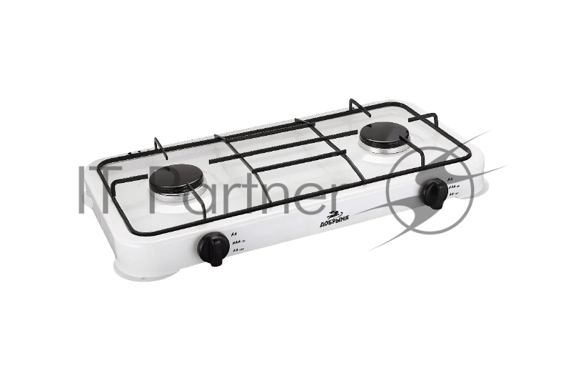 Плитка газовая (2 конф) Добрыня DO-2251W белая х8
