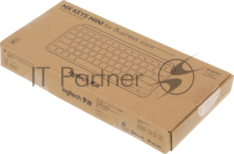 Клавиатура Logitech MX Keys Mini темно-серый USB беспроводная BT/Radio LED (920-010617)