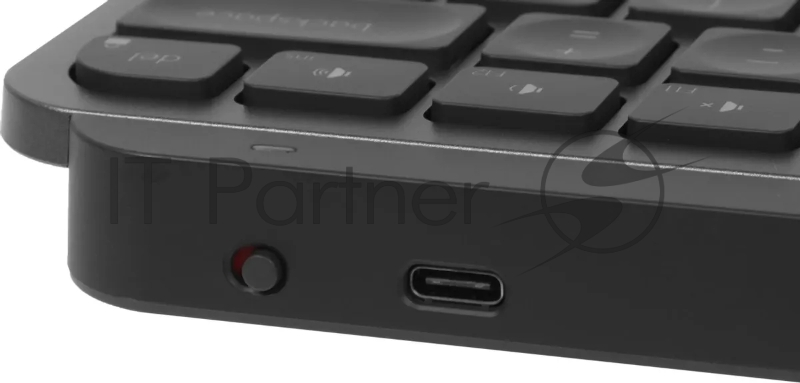 Клавиатура Logitech MX Keys Mini темно-серый USB беспроводная BT/Radio LED (920-010617)