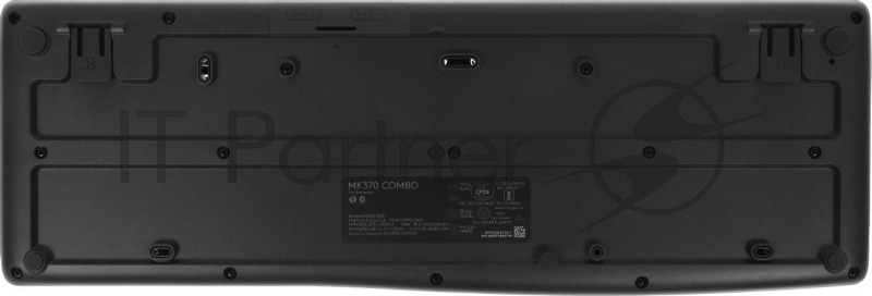 Клавиатура + мышь Logitech MK370 клав:черный мышь:черный/черный USB беспроводная BT Multimedia (920-012082)