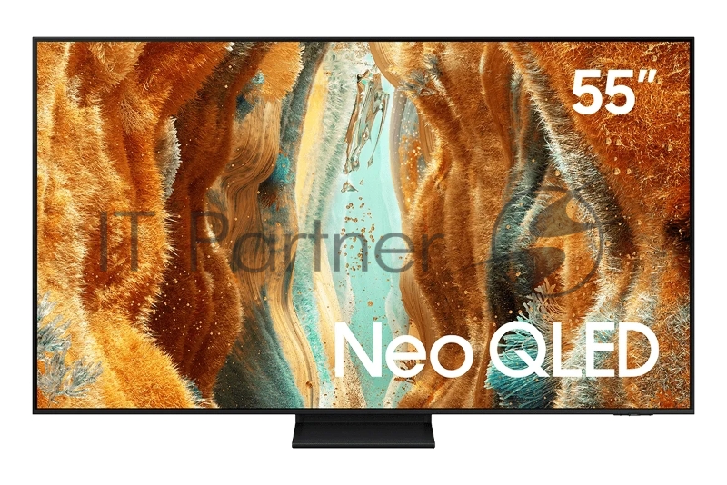 Телевизор QLED Samsung 55 QE55QN70FAUXRU Series 7 черный 4K Ultra HD 120Hz DVB-T2 DVB-C DVB-S2 USB WiFi Smart TV (RUS)