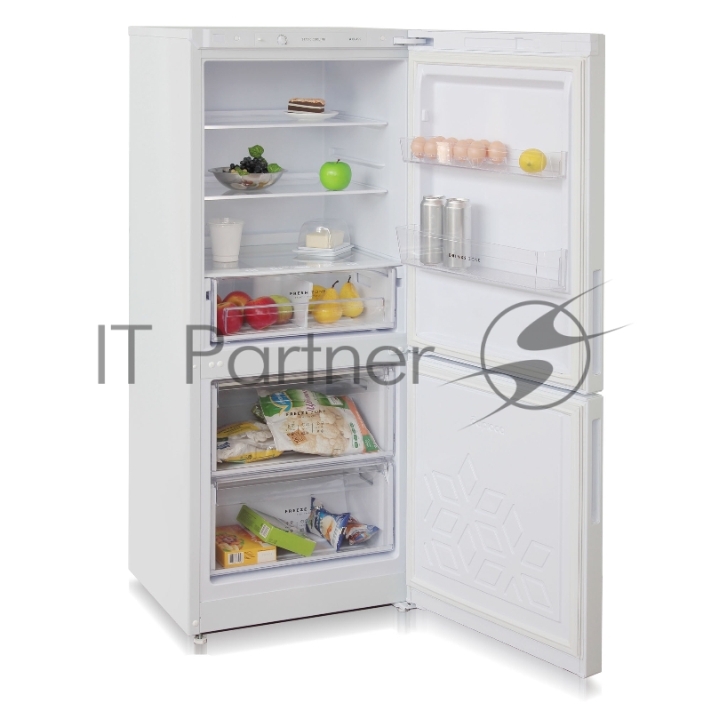 Холодильник Бирюса 6141 белый двухкамерный 165/60л морозилка снизу