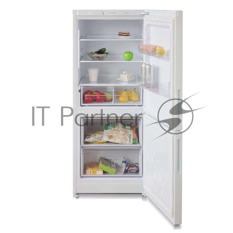 Холодильник Бирюса 6141 белый двухкамерный 165/60л морозилка снизу