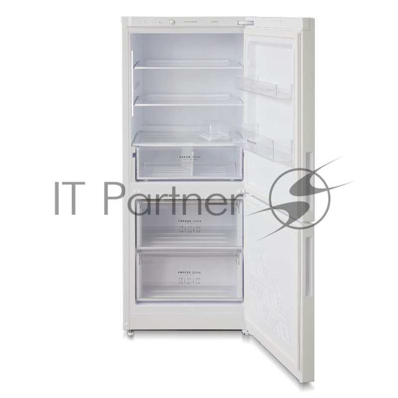 Холодильник Бирюса 6141 белый двухкамерный 165/60л морозилка снизу