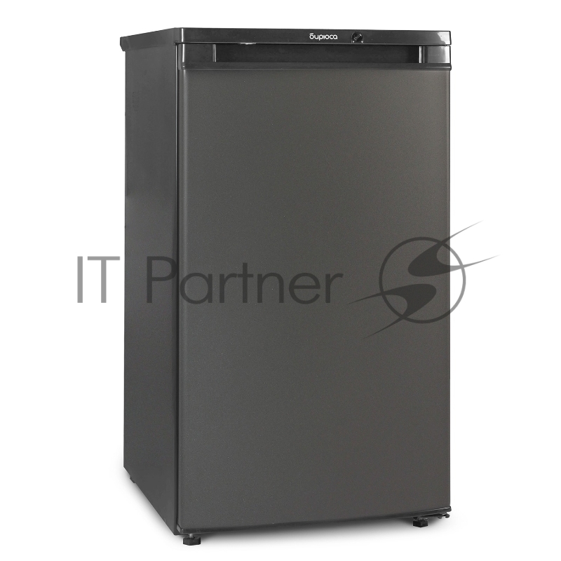 Холодильник Бирюса W408 графит однокамерный 88/27л морозилка сверху