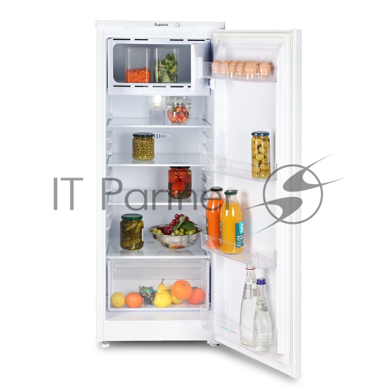 Холодильник Бирюса 410 белый однокамерный 153/27л морозилка сверху