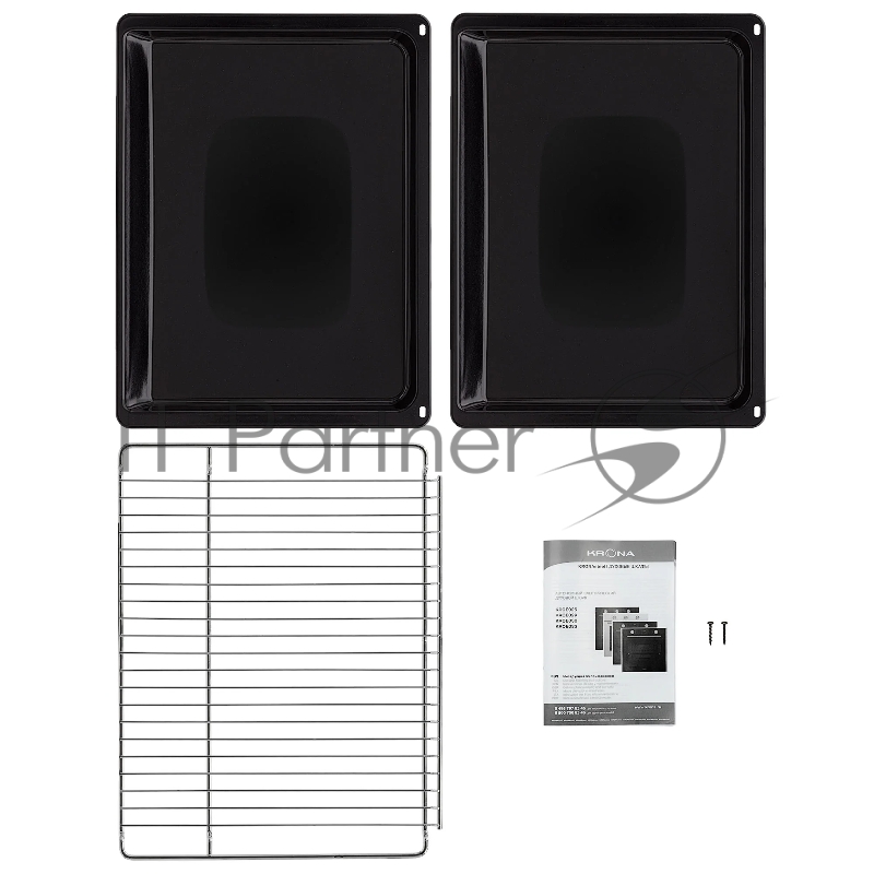 Духовой шкаф Электрический Krona BIRNE 60 WH белый