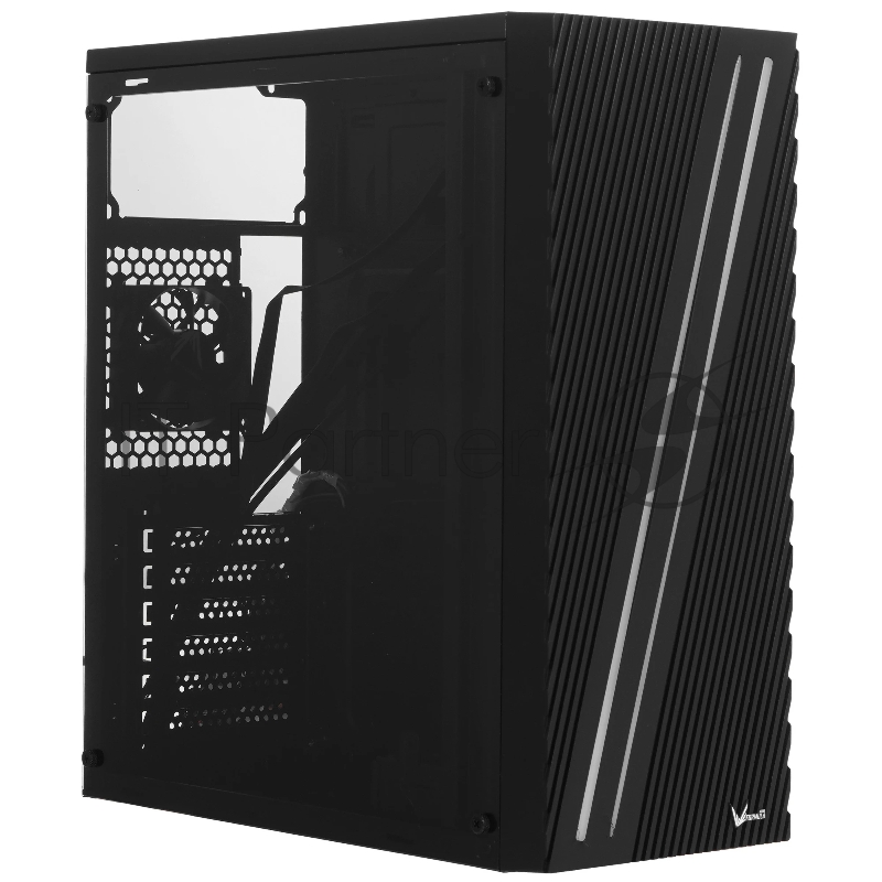 Компьютерный корпус Aerocool / Formula Streak-A-BK-v1 черный без БП ATX 1x80mm 2xUSB2.0 1xUSB3.0 audio