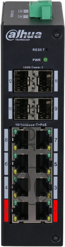 Коммутатор Dahua DH-HS4412-8ET-96 управляемый