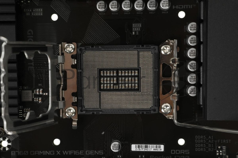 Материнская плата Gigabyte B760 G X WF6E GEN5 Soc-1700 Intel B760 4xDDR5 ATX AC`97 8ch(7.1) 2.5Gg RAID+HDMI+DP