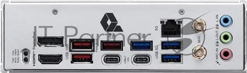 Материнская плата MSI PRO B850M-A WIFI SocketAM5 AMD B850 4xDDR5 mATX AC`97 8ch(7.1) 5Gigabit RAID+HDMI+DP