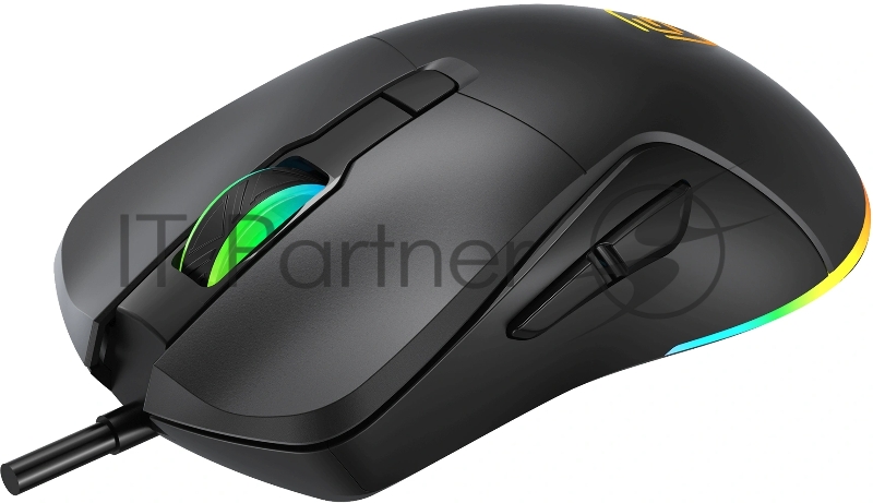 Мышь Оклик 750G черный оптическая 7200dpi USB 5but (1796789)