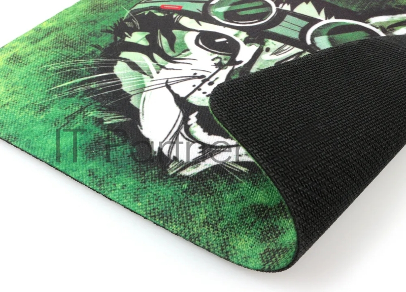 Коврик для мыши Gembird MP-ART18, хитрый кот, 250х200х2мм, ткань+резина, пакет