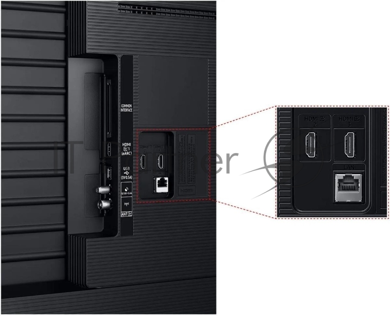 Телевизор LED Samsung 43 UE43U8000FUXRU черный 4K Ultra HD 60Hz DVB-T2 DVB-C DVB-S2 USB WiFi Smart TV