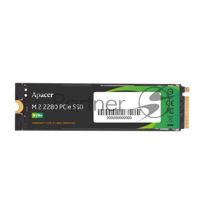 Твердотельный накопитель SSD Apacer M.2 2280 4TB AS2280F4 Client SSD AP4TBAS2280F4-1 Standard(Single)