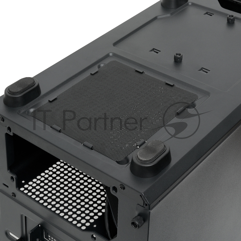 Корпус без блока питания HSPD M331, Mesh Mini-tower, Black, TG, 0.4 SPCC, no fans mATX, mITX 175/329/170mm 1x2.5, 2x3.5, 4xPCI 1xUSB-A 3.0, 1xUSB-A 1.0 370x220x408mm